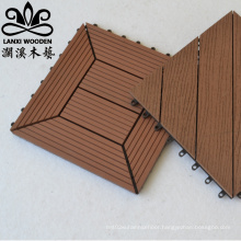 Cheap price wpc garden decking board swimming pool parquet flooring